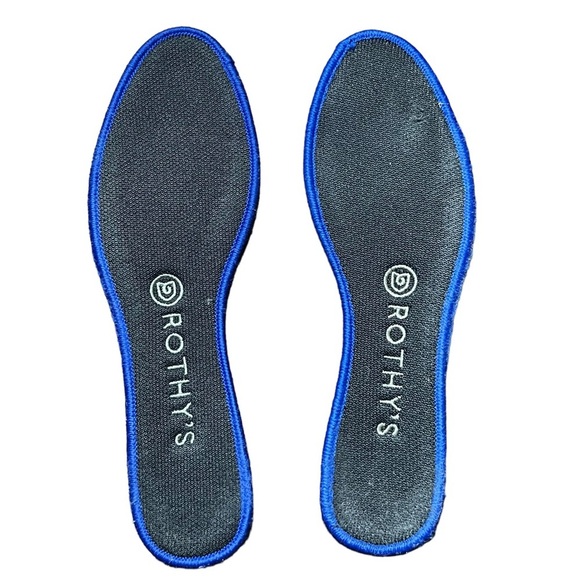 Rothy’s The Flat Rounded Toe Ballet Flat in Navy Blue Size 7 - Picture 5 of 9
